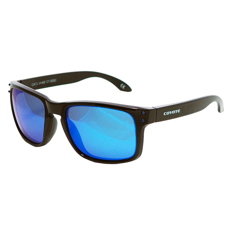 Coyote Vision Brýle FASHION polarizační REVO černo-modré CY-50351