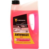 Coyote Antifreeze G12+ nemrznoucí směs do chladičů D/F READY -30°C 5 litrů