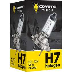 Coyote Vision 87858 H7 PX26d 12V 55W