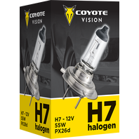Coyote Vision 87858 H7 PX26d 12V 55W