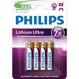 Baterie PHILIPS Lithium Ultra AAA 4ks