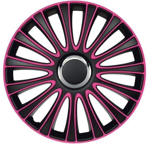 Gorecki Poklice LE MANS 15"PRO PINK+BLACK sada 4ks
