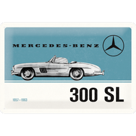 Retro cedule plech 200x300 Mercedes Benz 300SL