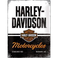 Retro cedule plech 300x400 Harley-Davidson (Motorcycles)