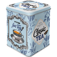 Retro dóza na čaj plechová It’s Time Classic Tea 100 g