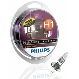 Philips NightGuide 3v1 12258NGS2 H1 P14,5s 12V 55W 2ks