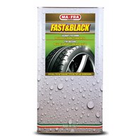 Ma-fra® FAST&BLACK Přípravek na ošetření plastů a pneu 4,5 l