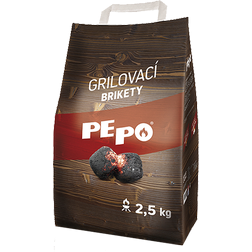 PE-PO grilovací brikety 2.5kg