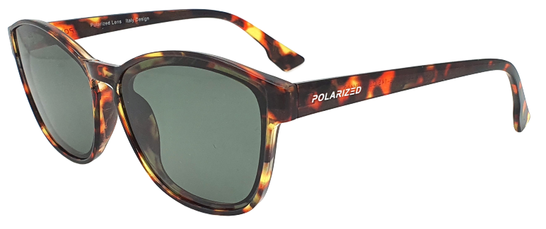 Polarized Brýle polarizační fashion dámské SGLPO2.193 tygrované šedá skla