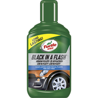 Turtle Wax® BLACK IN A FLASH Lesk pro plasty exteriérů 300ml