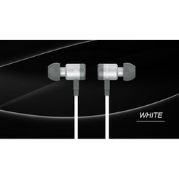 Swissten Sluchátka EARBUDS superbass YS900 stříbrno/bílé