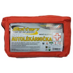 Autolékárna plechová v retro dóze First Aid