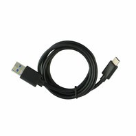 Swissten Datový kabel USB/USB-C 3.1 černý 1,2m